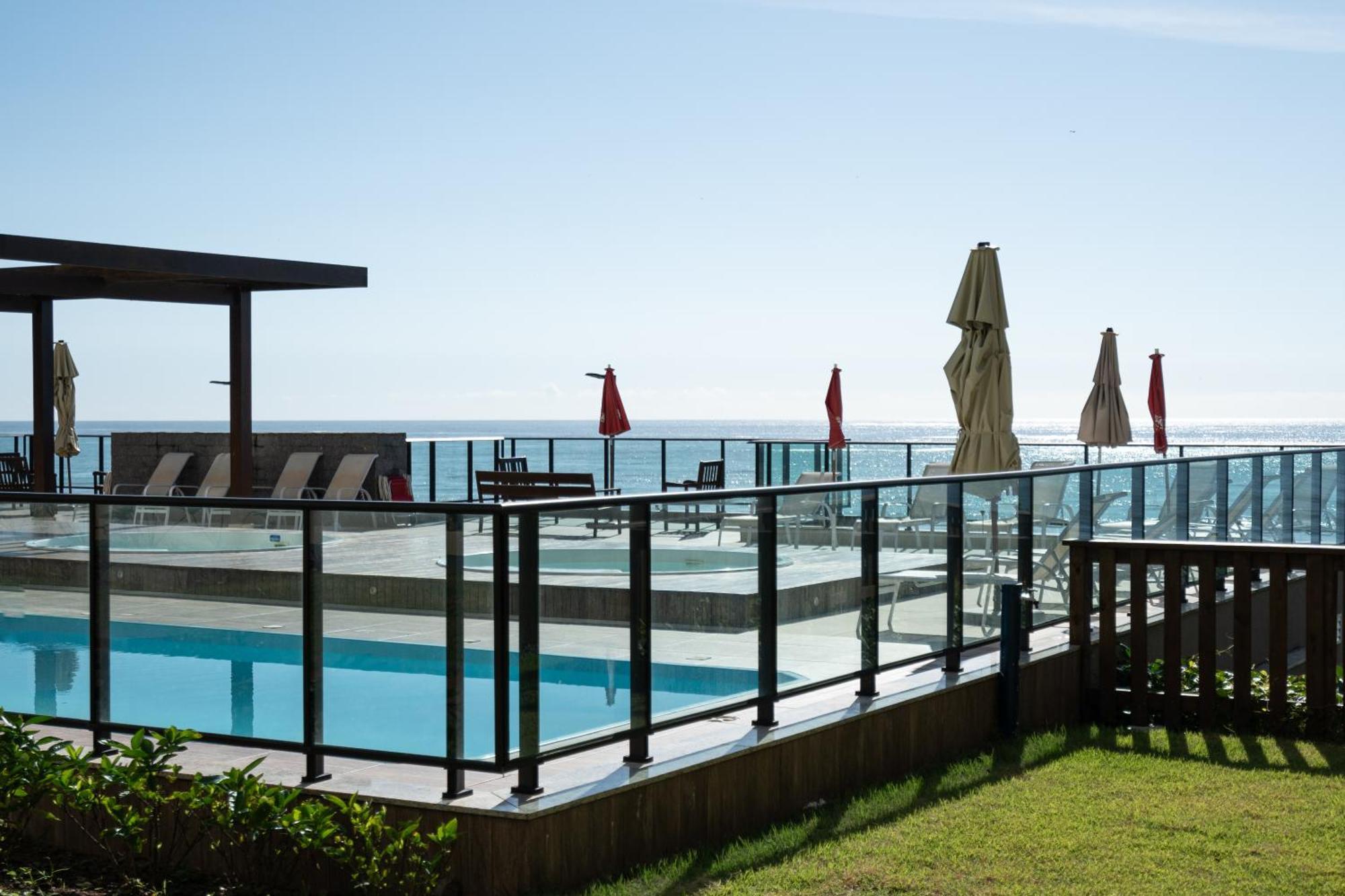 Aptos Completos Com Vista Mar Pe Na Areia Em Barra Velha Em Condominio Resort Com Spa, Piscina, Quadra De Futebol, Sala De Jogos, Brinquedoteca, Complexo Com Diversos Comercios Dış mekan fotoğraf